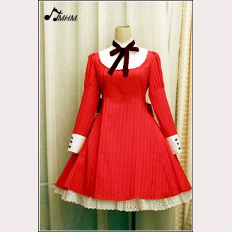 HMHM red lolita dress